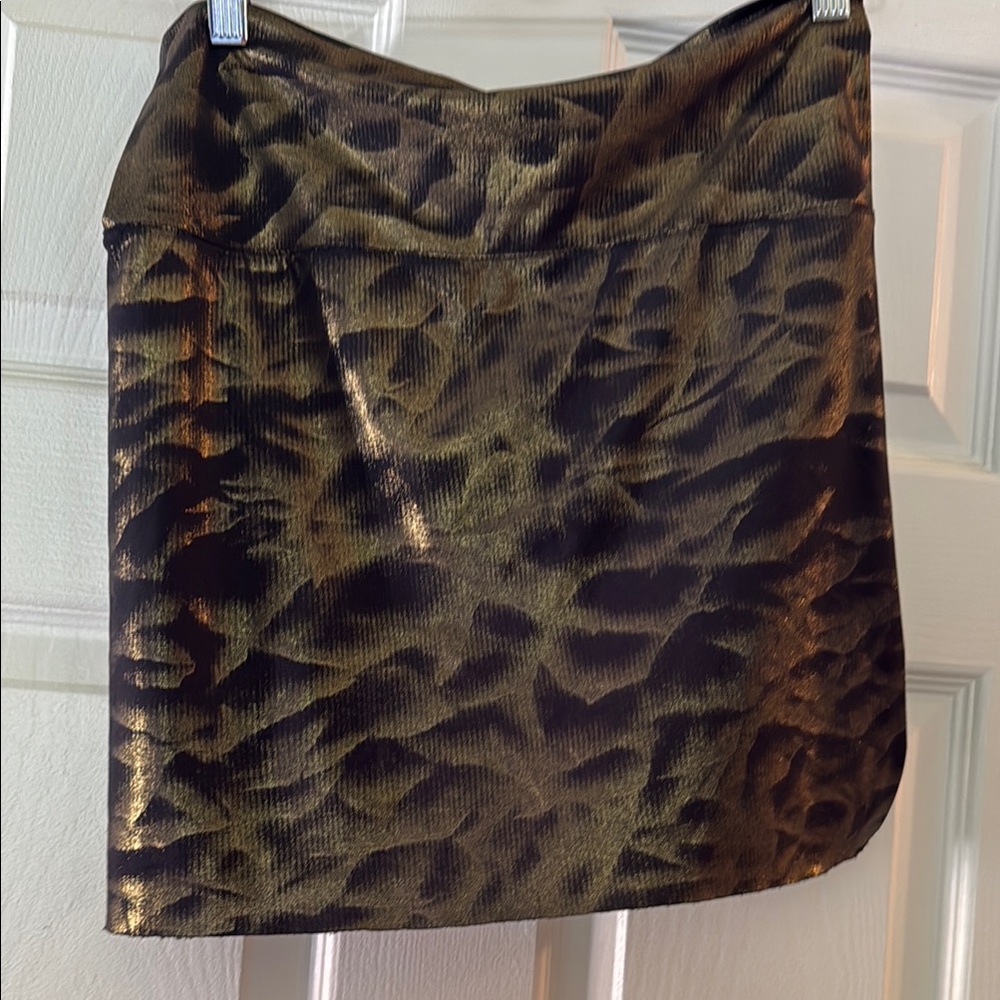 Leopard Print Skirt